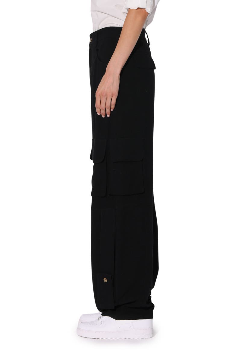 Walter Baker Robin Cargo Pants, Alternate, color, Black