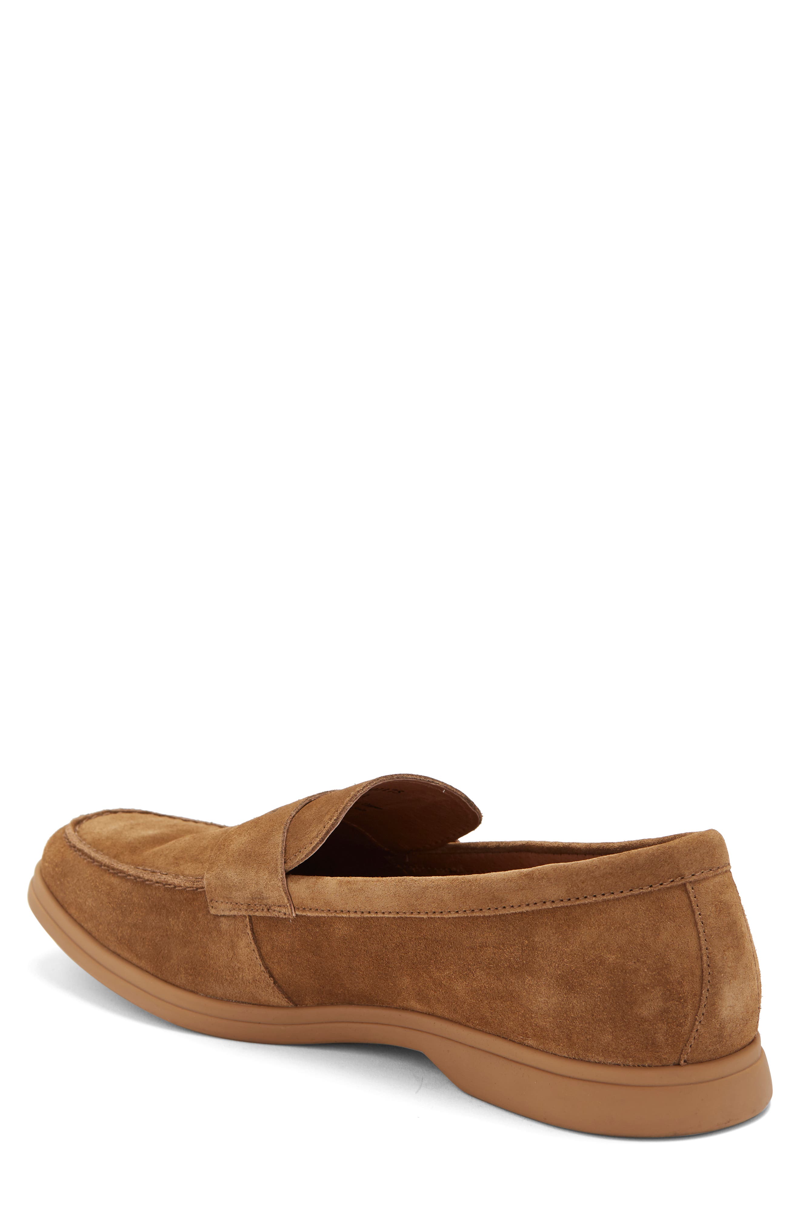 WINTHROP Palmdale Leather Loafer, Alternate, color, Tan Suede