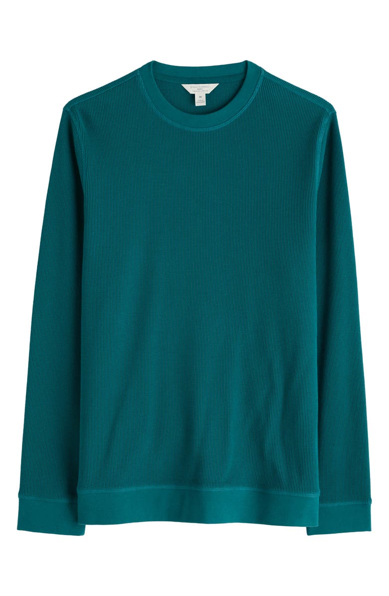 Seasalt Cornwall Jackline Waffle Knit Organic Cotton T-Shirt, Alternate, color, Kingfisher