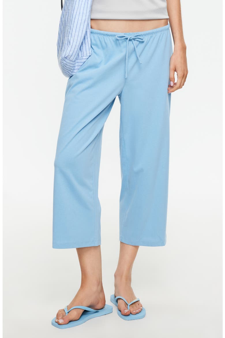 Juicy Cropped Pants, Main, color, SOFT BLUE