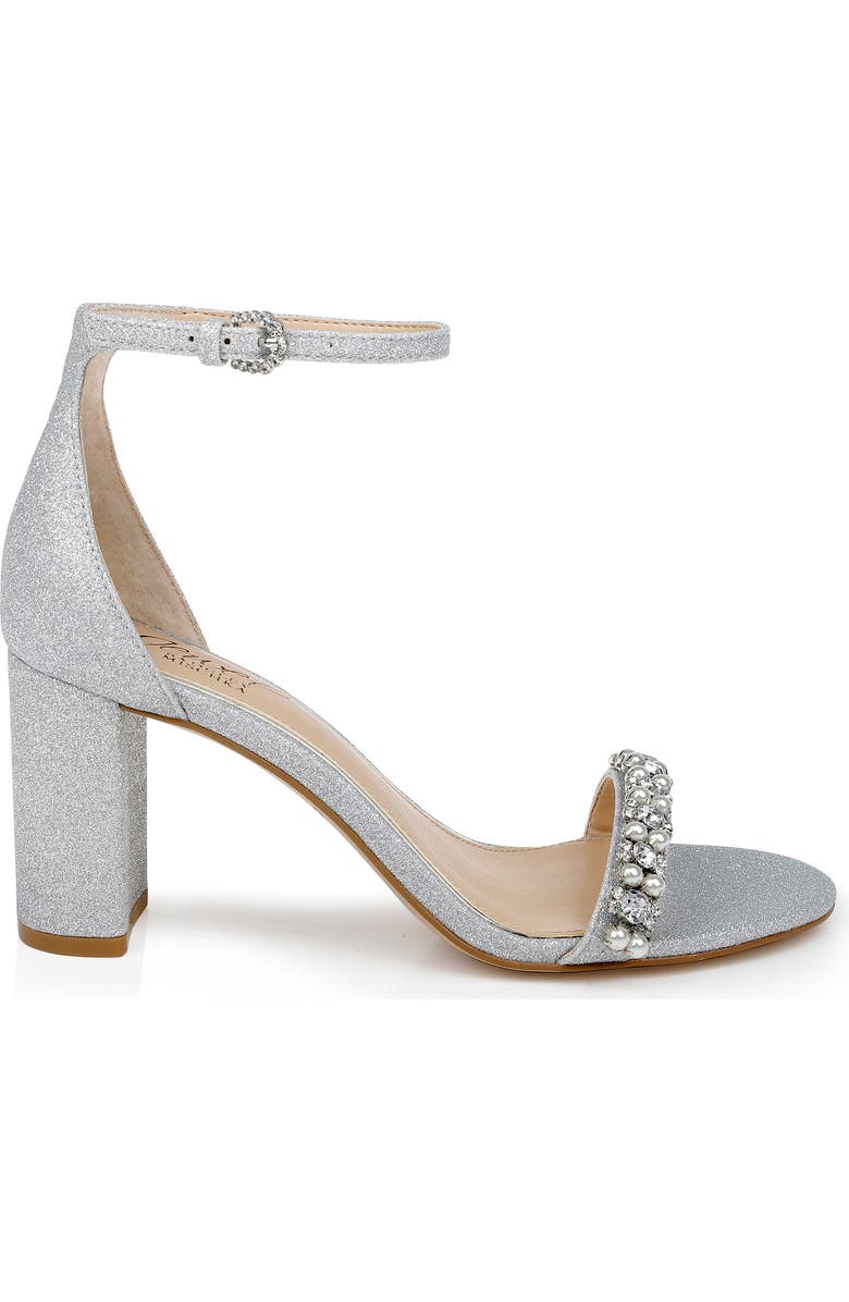 Jewel Badgley Mischka Daylann Ankle Strap Sandal, Alternate, color,