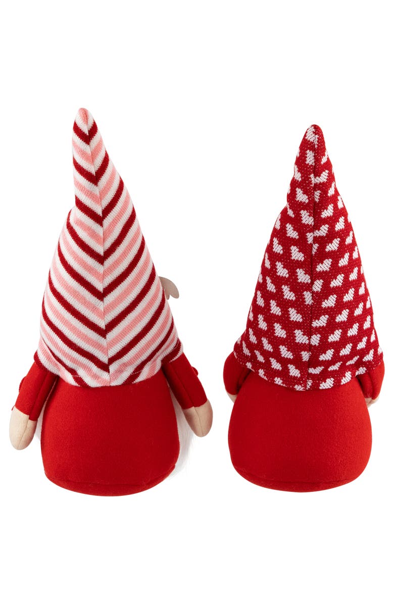 Northlight Plush "I Heart U" Valentine's Day Gnomes -12" - Set of 2, Alternate, color, Red