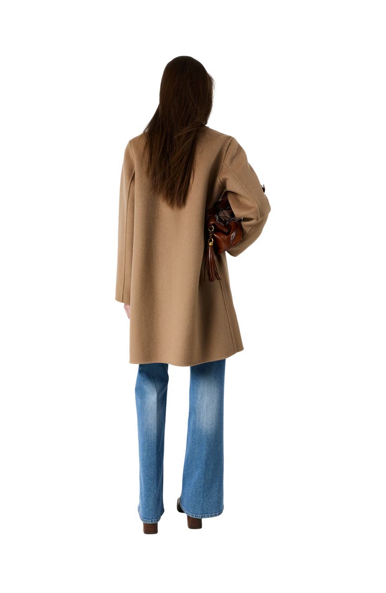 GERARD DAREL Precilia Reversible Coat, Alternate, color, Pink