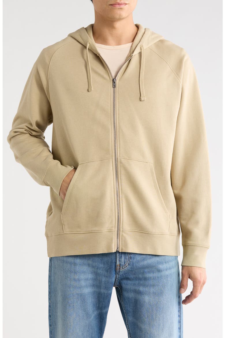 French Terry Zip-Up Hoodie, Main, color, TERRAPIN