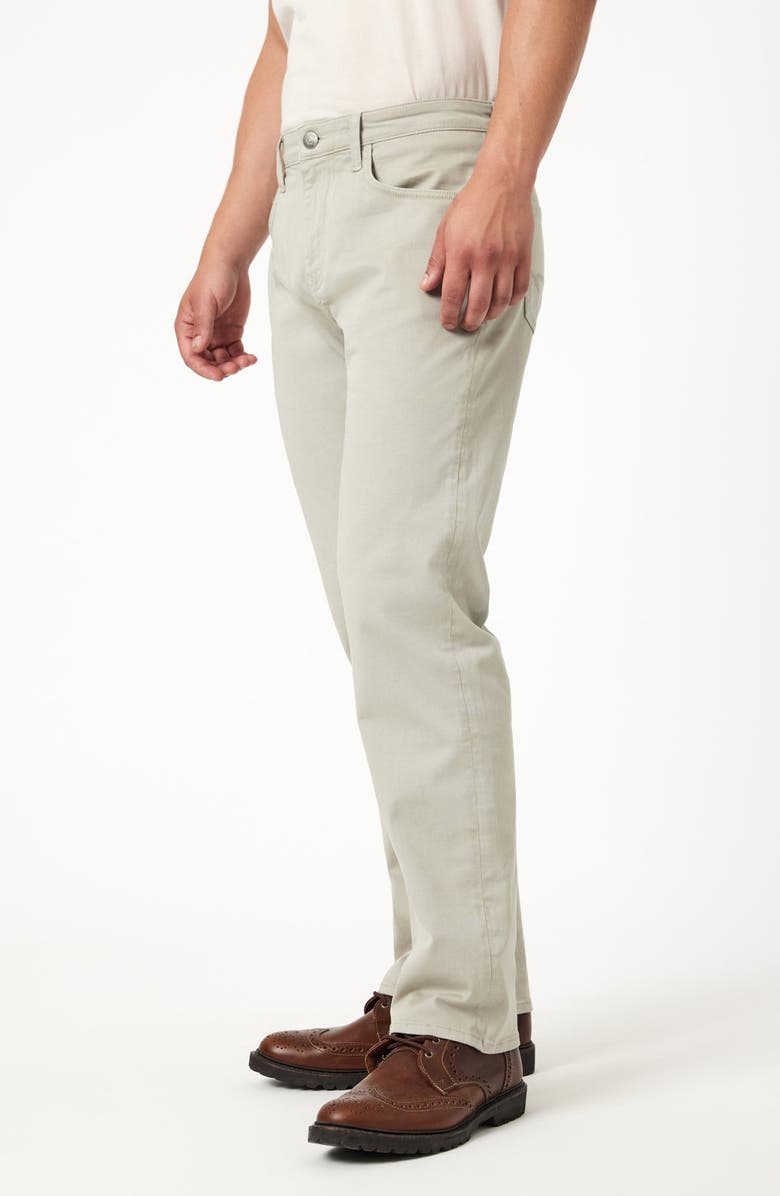 Mavi Jeans Matt Relaxed Straight Leg 5-Pocket Pants, Alternate, color, Silver Casual Twill