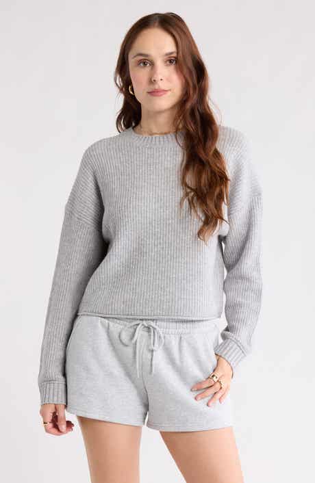 Abound Cozy Crew Pullover Sweater
