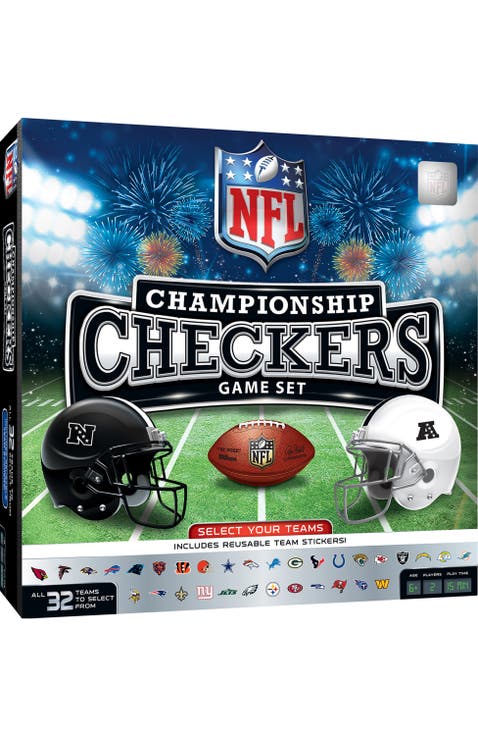 NFL - League Checkers Board Game