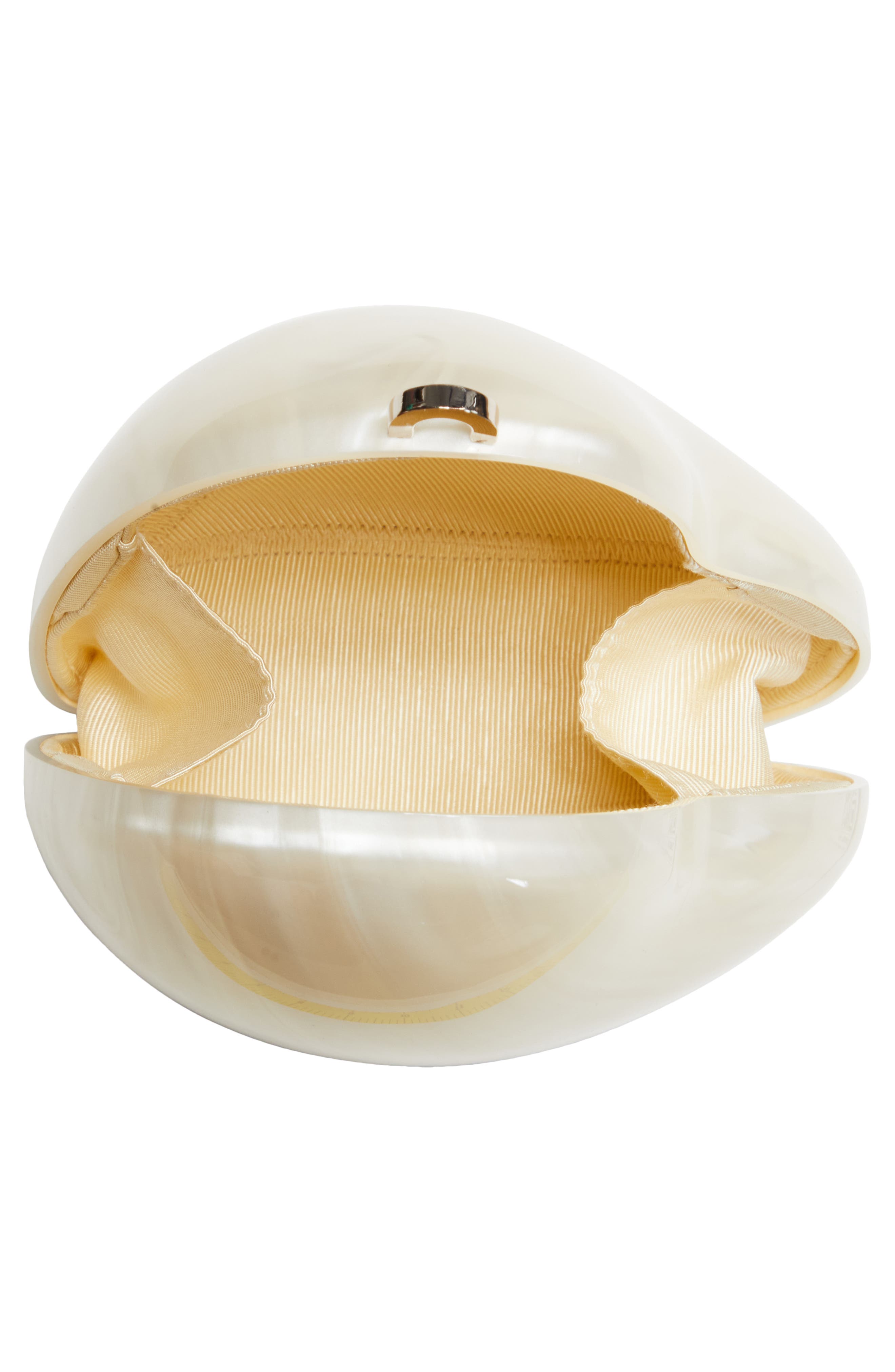 Simone Rocha Micro Heart Perspex Acrylic Minaudière, Alternate, color, 