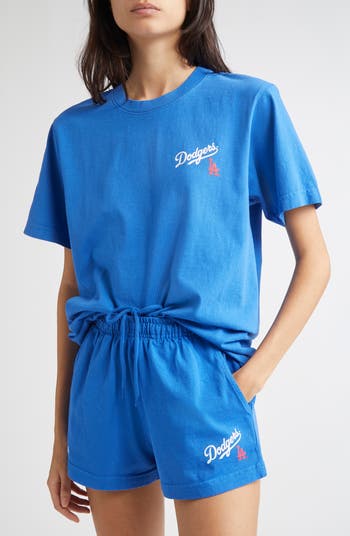 Sporty & Rich x LA Dodgers Serif Cotton T-Shirt | Nordstrom
