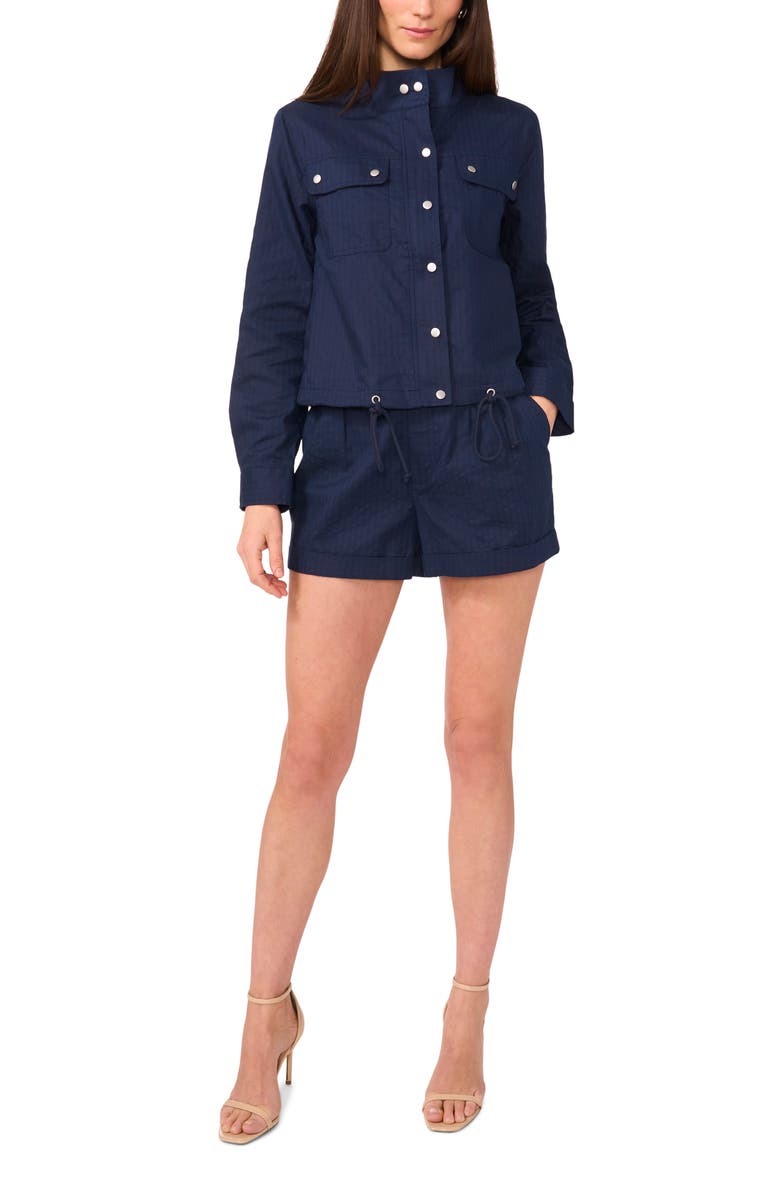 1.STATE Drawcord Hem Jacket, Alternate, color, Indigo Night