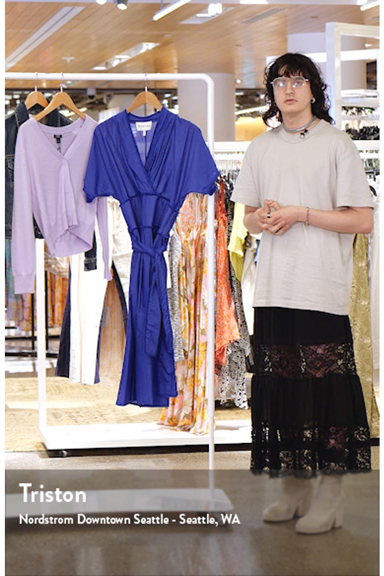 Grenadine Tie Belt Organic Cotton & Silk Dress video