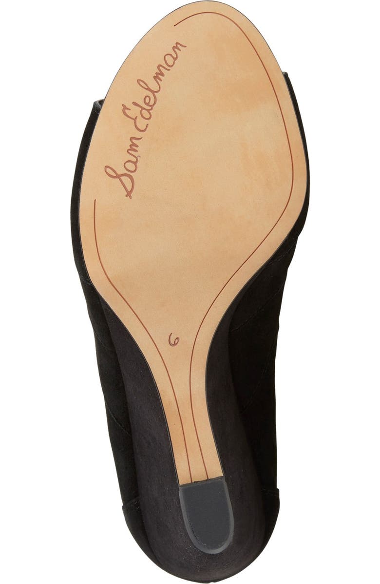 Sam Edelman 'Santina' Lace-Up Wedge Sandal, Alternate, color,