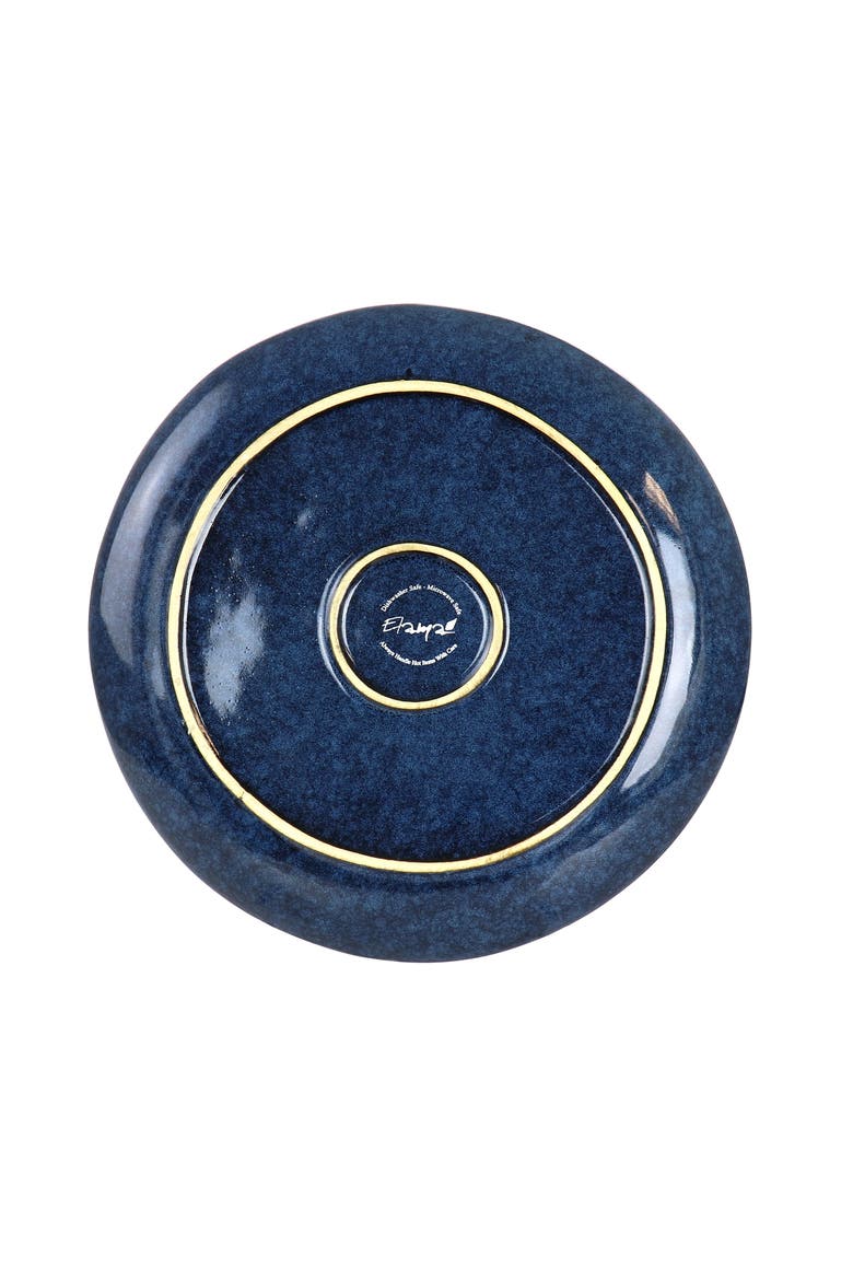 Samara 12 Piece Stoneware Dinnerware Set, Alternate, color, Blue