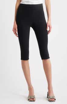 Open Edit Crepe Capri Leggings