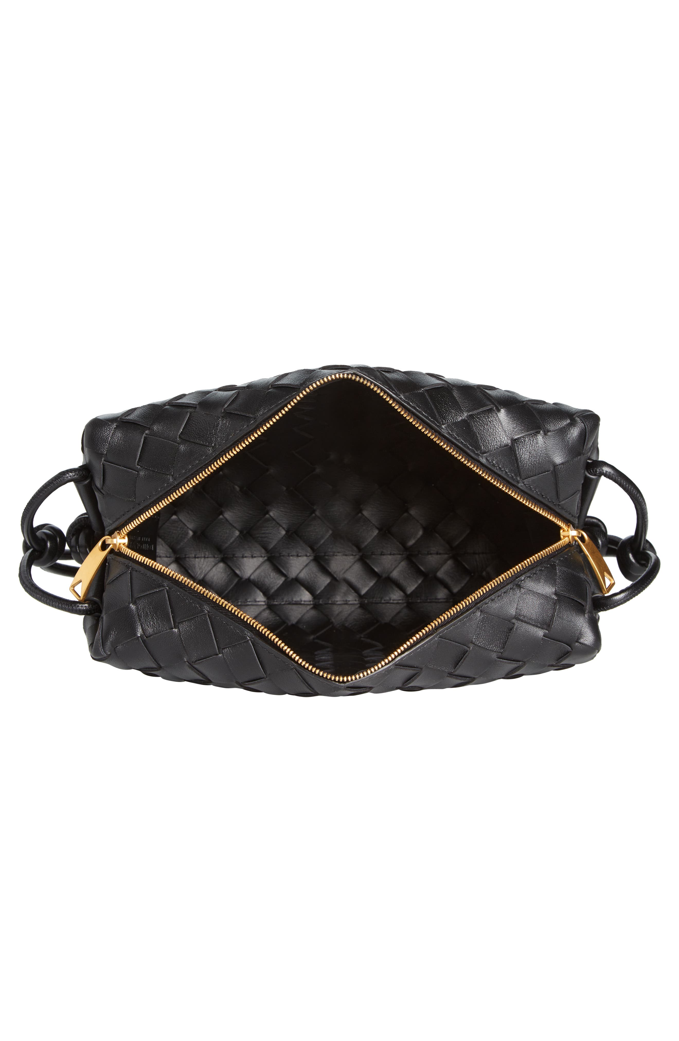 Bottega Veneta Large Loop Intrecciato Leather Shoulder Bag, Alternate, color, 