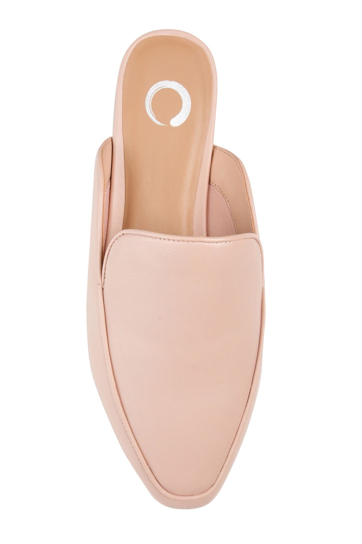 JOURNEE Akza Flat Mule, Alternate, color, BLUSH