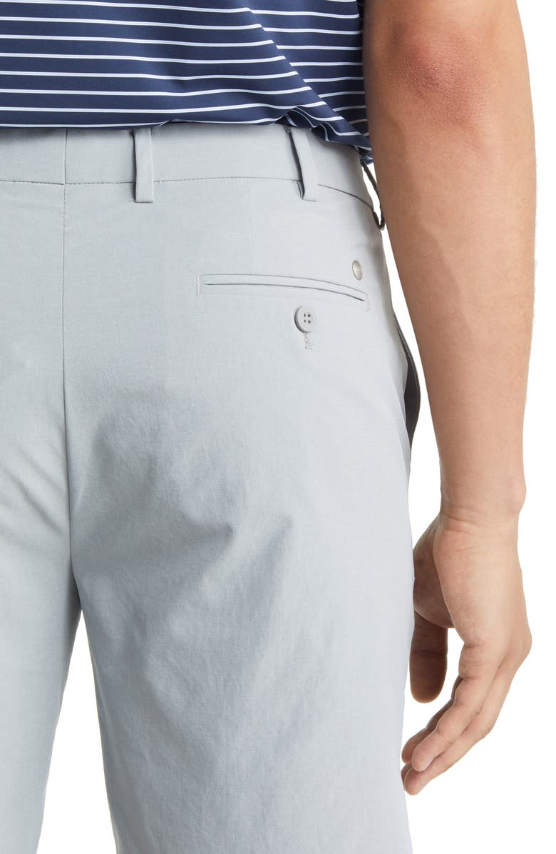 Peter Millar Crown Crafted Surge Performance Water Resistant Shorts, Alternate, color, Gale Grey