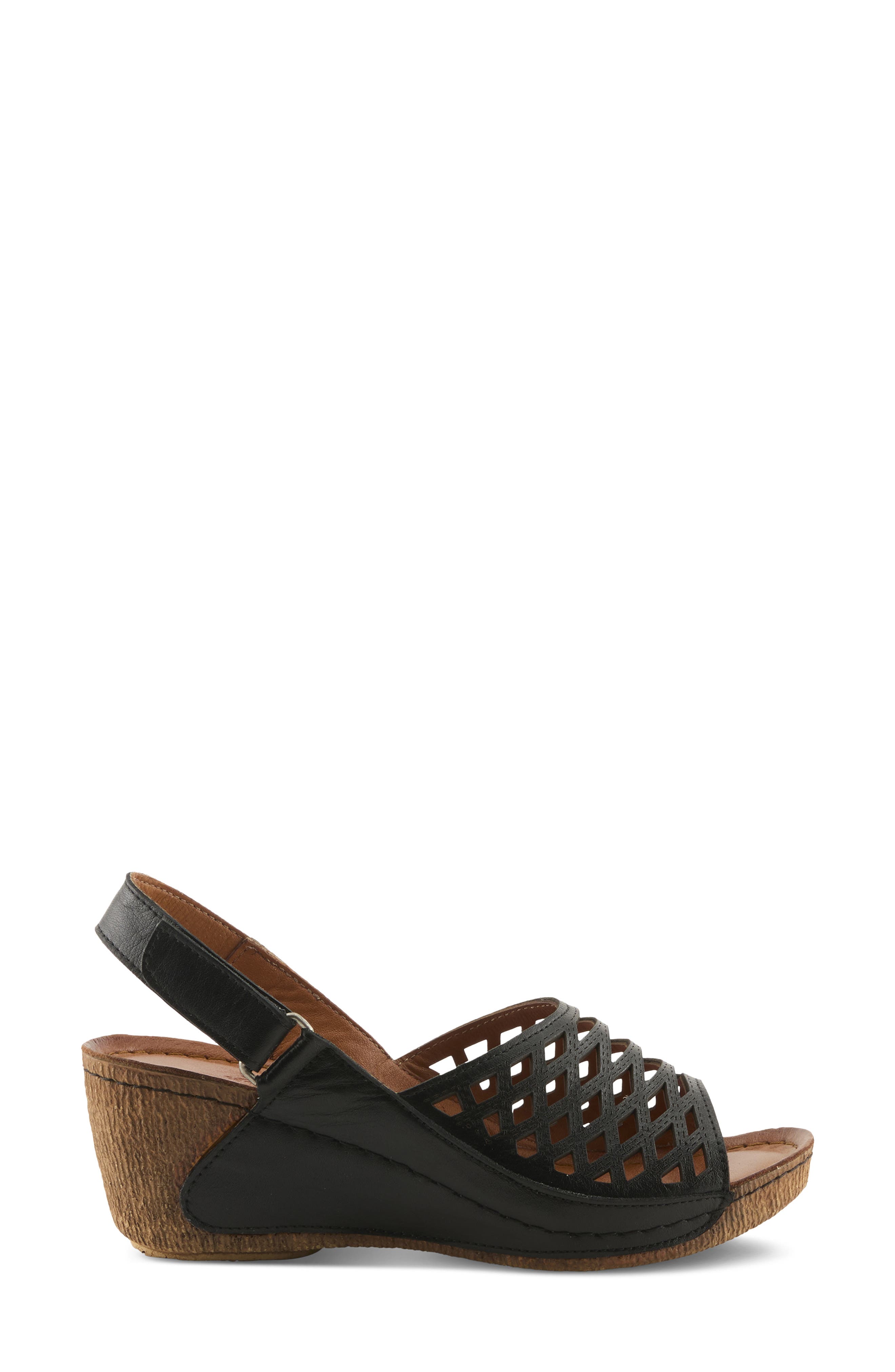 Spring Step Denair Sandal, Alternate, color, Black