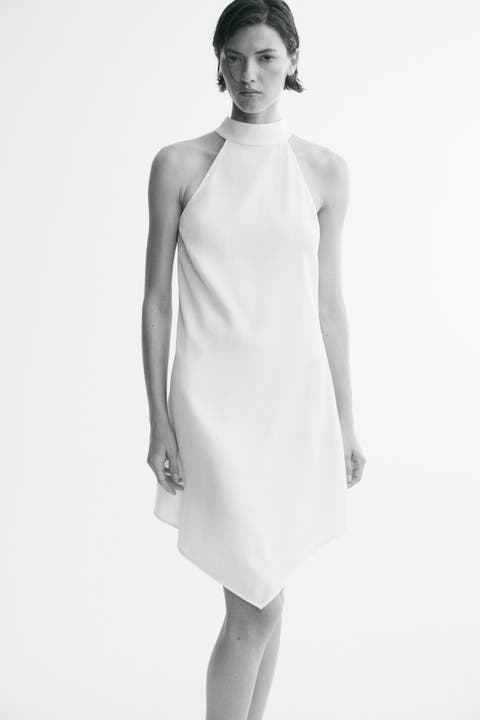 Tie-detail Handkerchief Dress