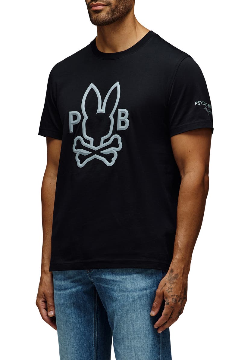 Psycho Bunny Chris Graphic T-Shirt, Alternate, color, 