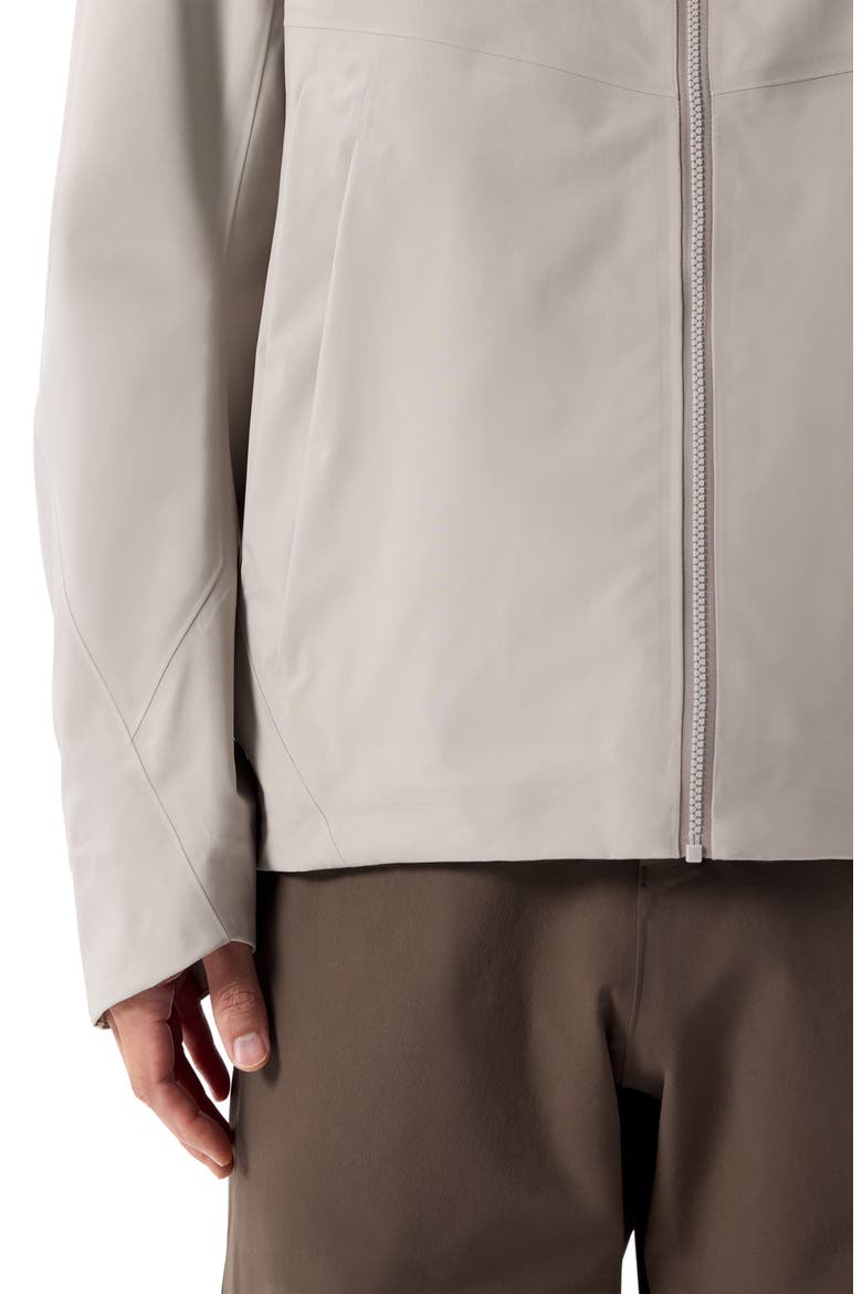 Arris Gore-Tex® Waterproof Hooded Jacket, Alternate, color, SILKSTONE