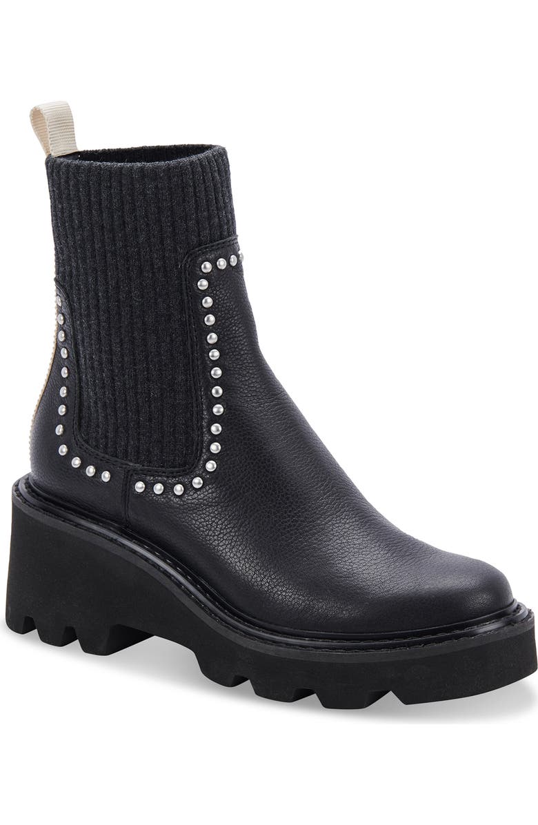 Dolce Vita Hoven Stud H2O Waterproof Chelsea Boot, Main, color,