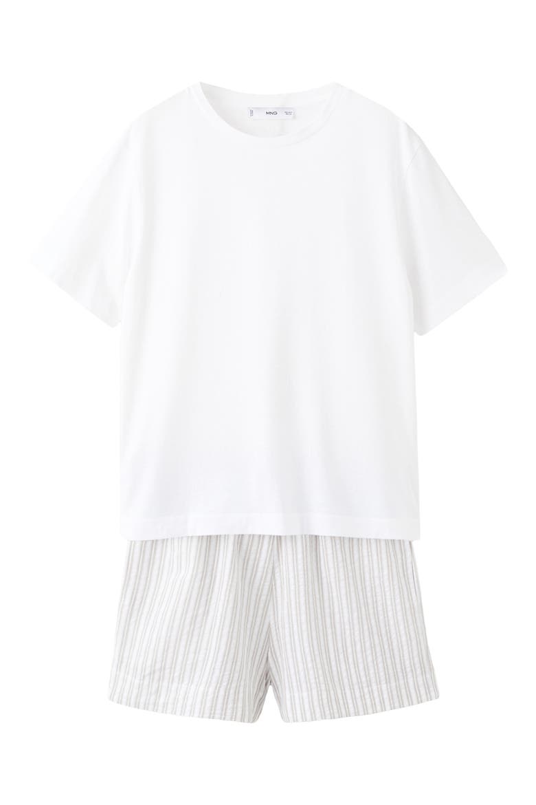 Short Pajamas, Alternate, color, GREY
