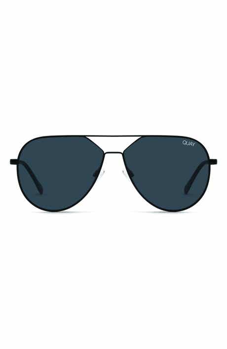 QUAY Australia Hold Please 55mm Aviator Sunglasses