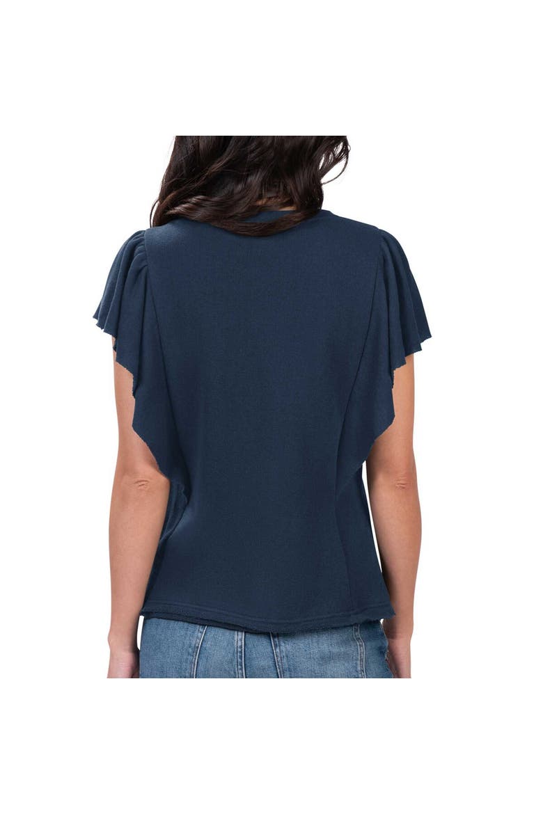 Women's G-III 4Her by Carl Banks Navy Houston Astros Crowd Wave T-Shirt, Alternate, color, Navy