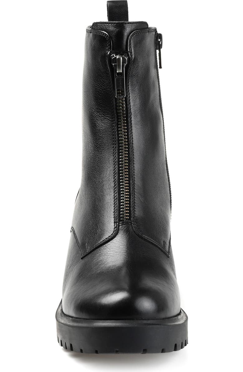 Journee Signature Norrah Leather Boot, Alternate, color,