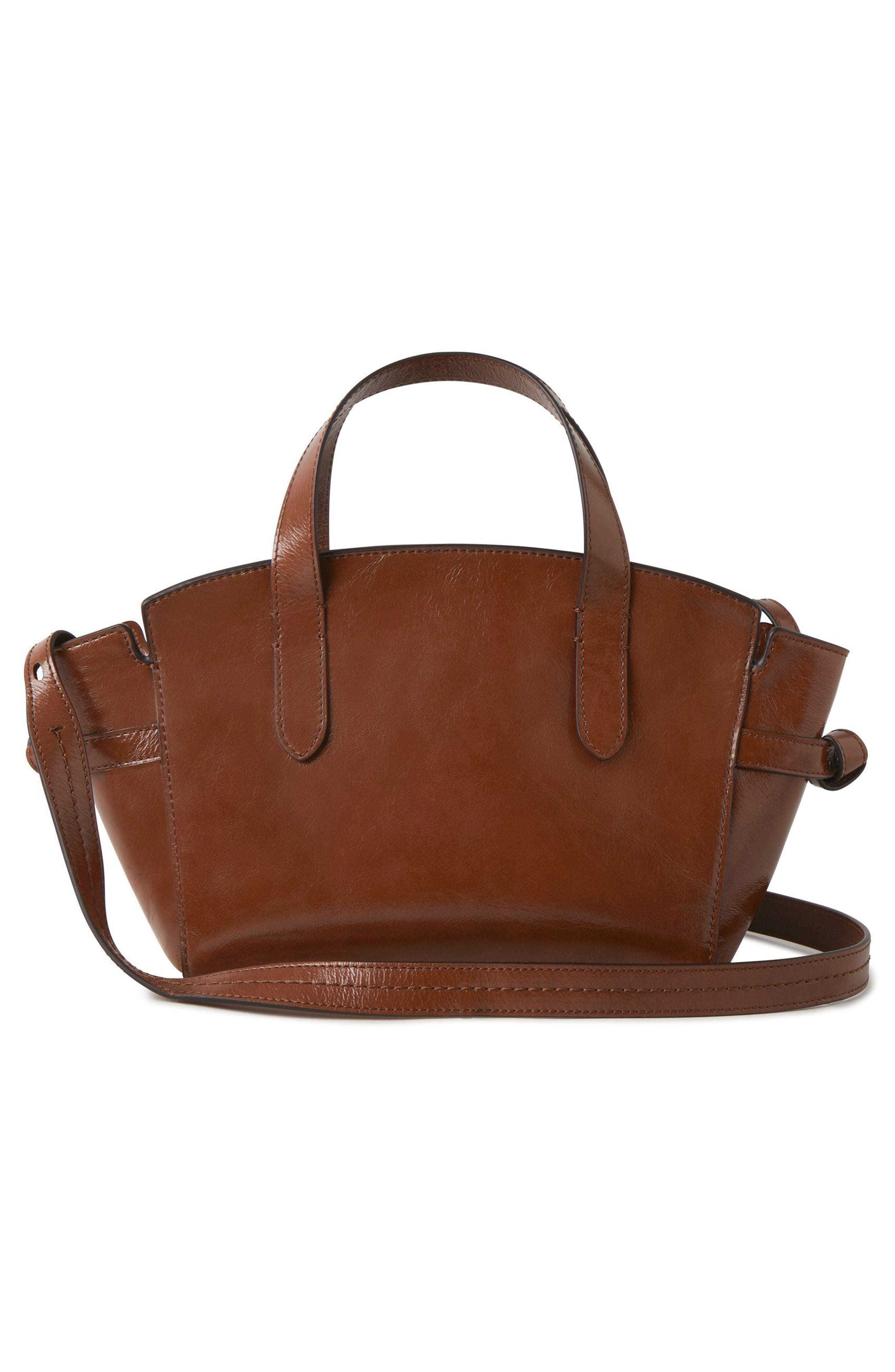 x Rejina Pyo Clovelly Leather Top Handle Bag, Alternate, color, OAK