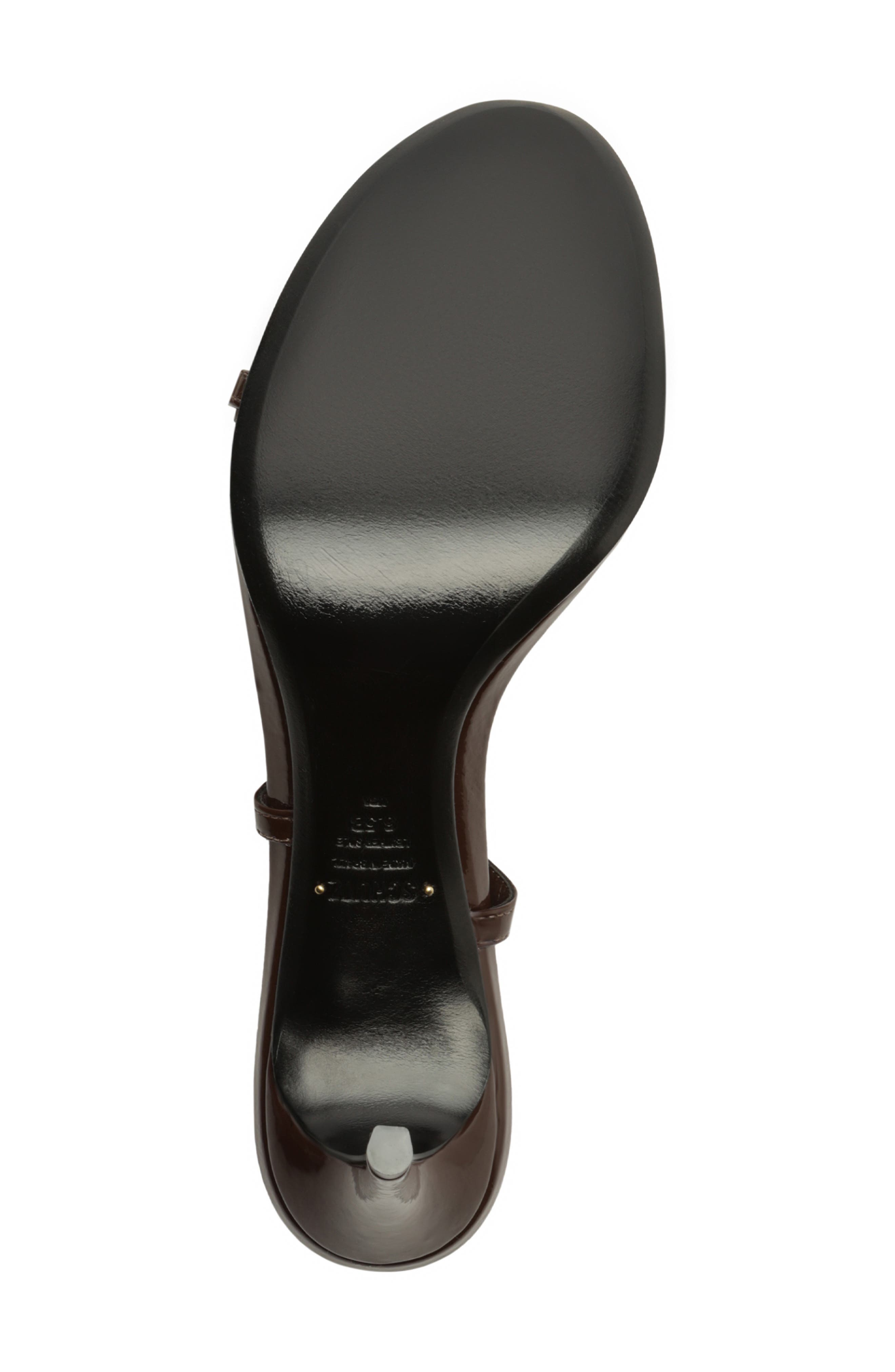 Schutz Azure Ankle Strap Sandal, Alternate, color, Maplewood