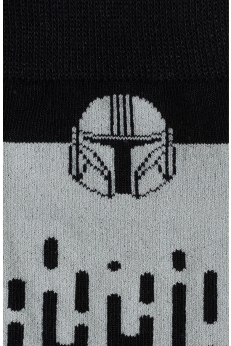 Mandalorian Crew Socks & Helmet Lapel Pin Gift Set, Alternate, color, MULTI