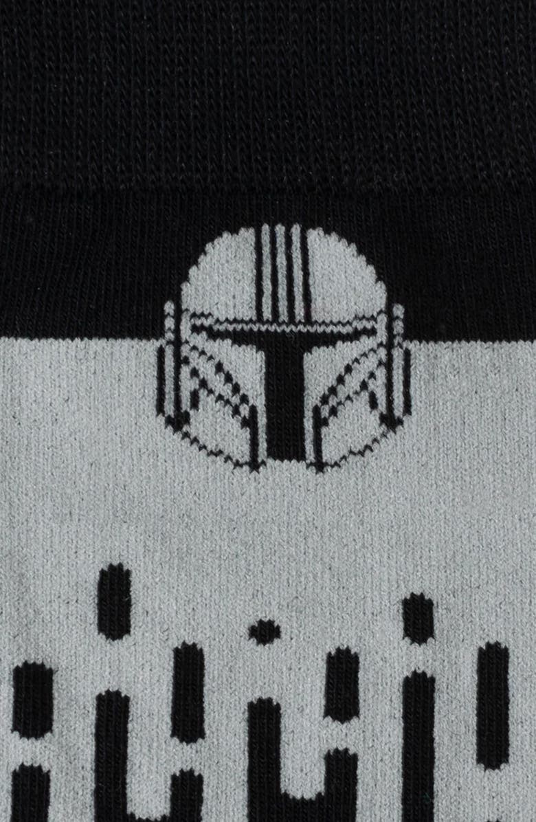Cufflinks, Inc. Mandalorian Crew Socks & Helmet Lapel Pin Gift Set, Alternate, color, Multi