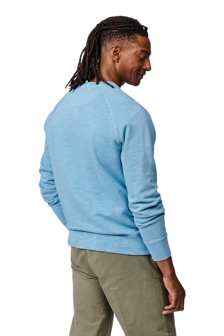 Garsdale Slub Crew Neck Sweatshirt, Alternate, color, Pale Blue