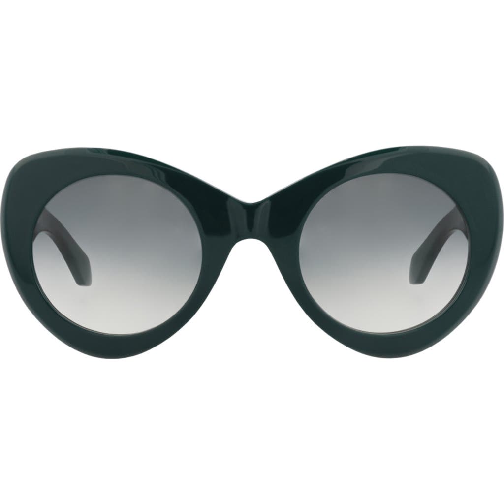 Alaïa 51mm Cat Eye Gradient Sunglasses In Multi