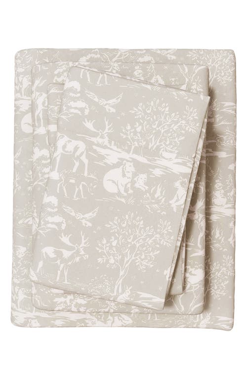 Woven & Weft Turkish Cotton Flannel Holiday Sheet Set