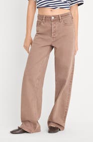 Good American Wide Leg Jeans