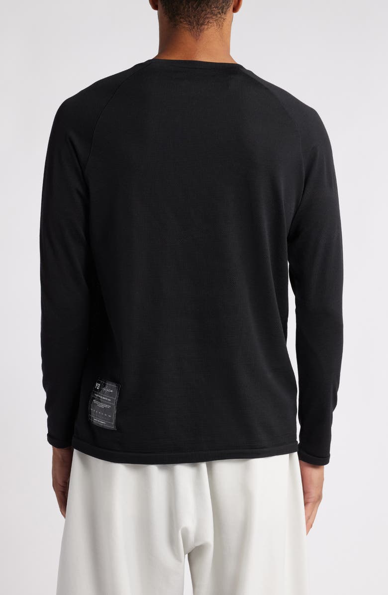 Y-3 Engineered Running Long Sleeve T-Shirt, Alternate, color, 