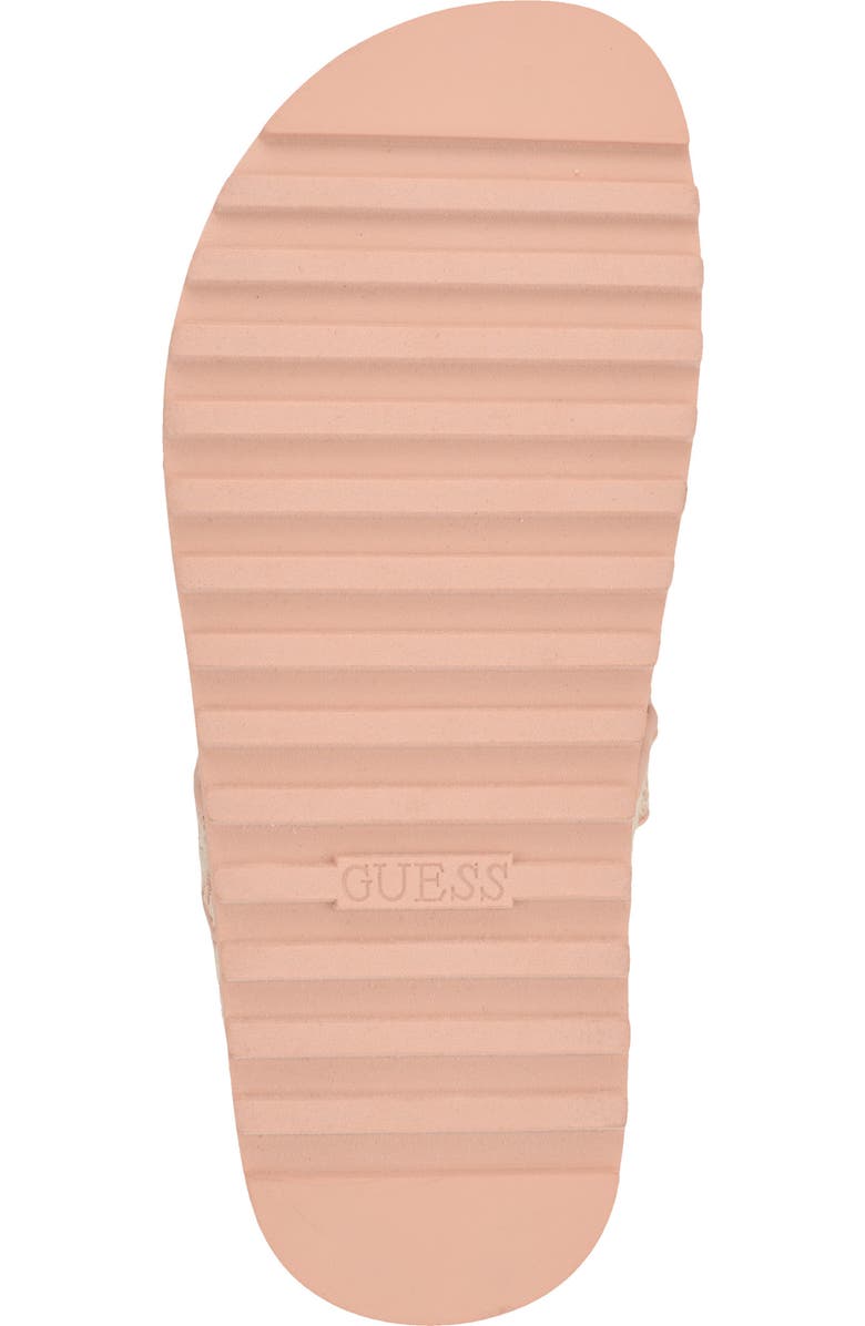 GUESS Fabulonn 2 Double Strap Sandals, Alternate, color, Pink