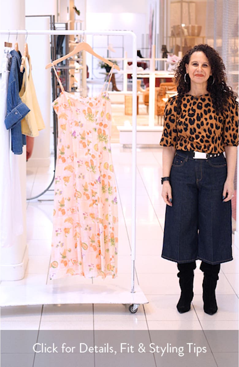 Jaylynn Ruffle Seamed Dress, sales video thumbnail