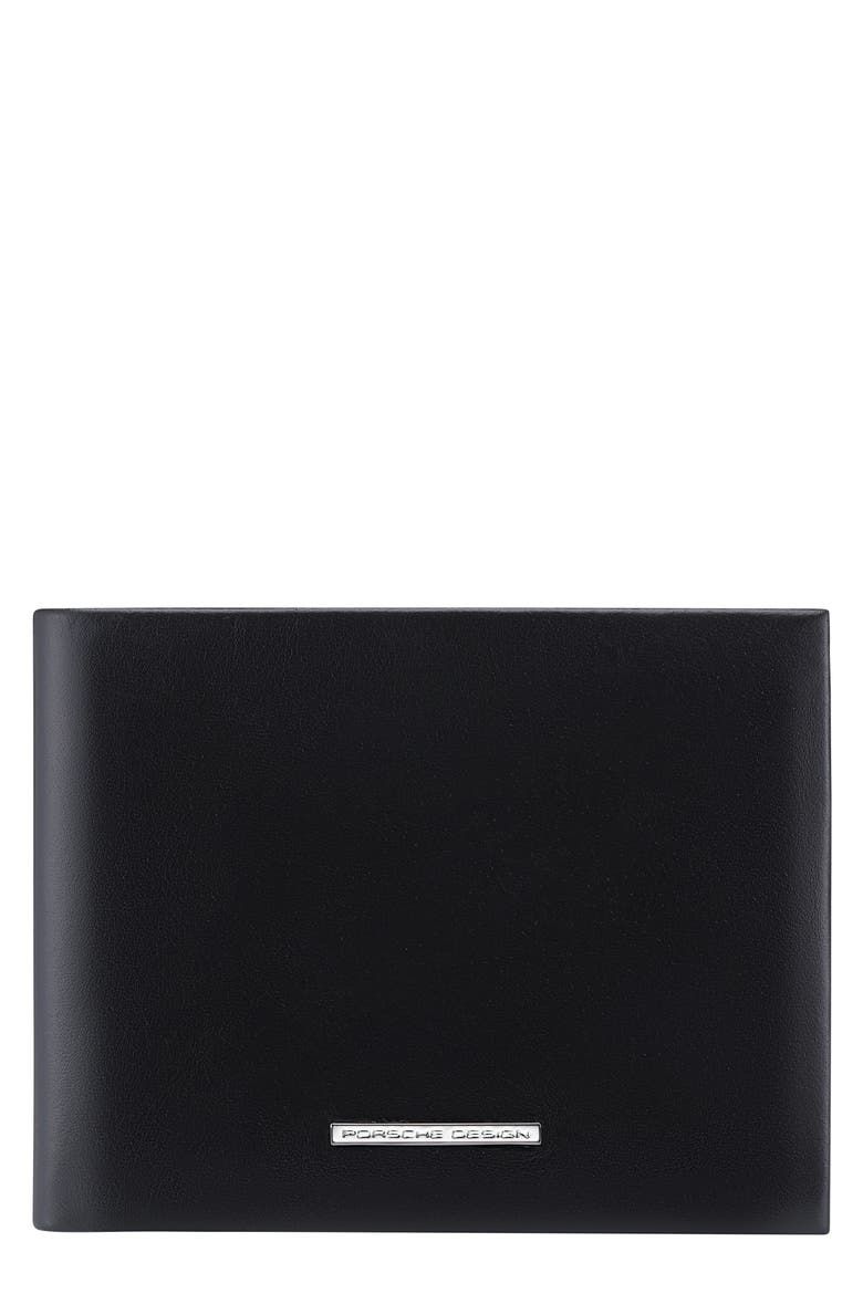 Classic Leather RFID Bifold Wallet, Main, color, BLACK