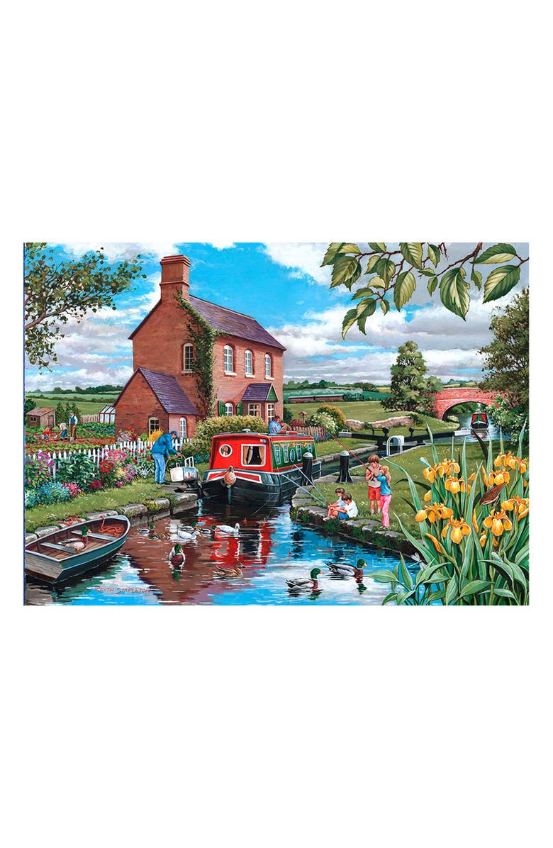 The House of Puzzles Keepers Cottage 500-Piece Jigsaw Puzzle, Alternate, color, 