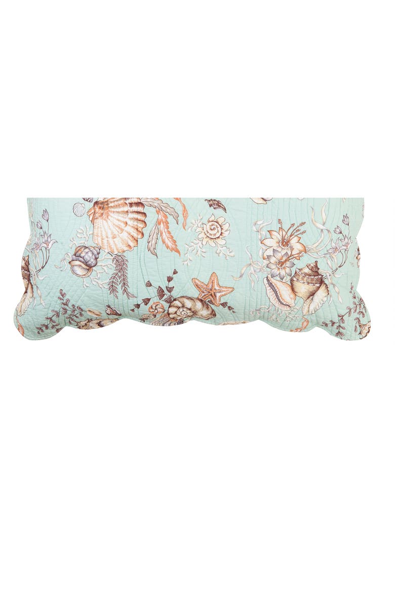 20" x 26" Under The Sea Cotton Standard Sham - Machine Washable, Alternate, color, Blue