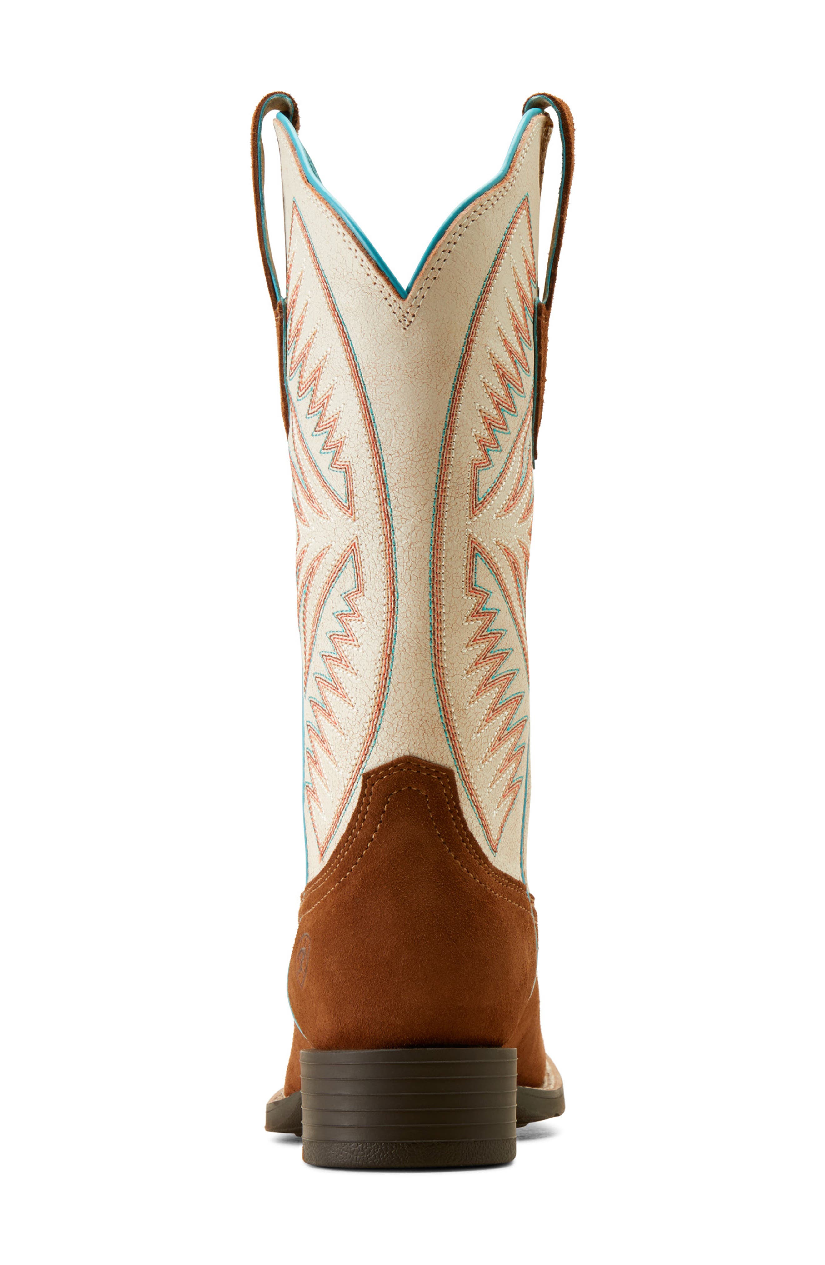Ariat Round Up Ruidoso Leather Cowboy Boot, Alternate, color, Brown