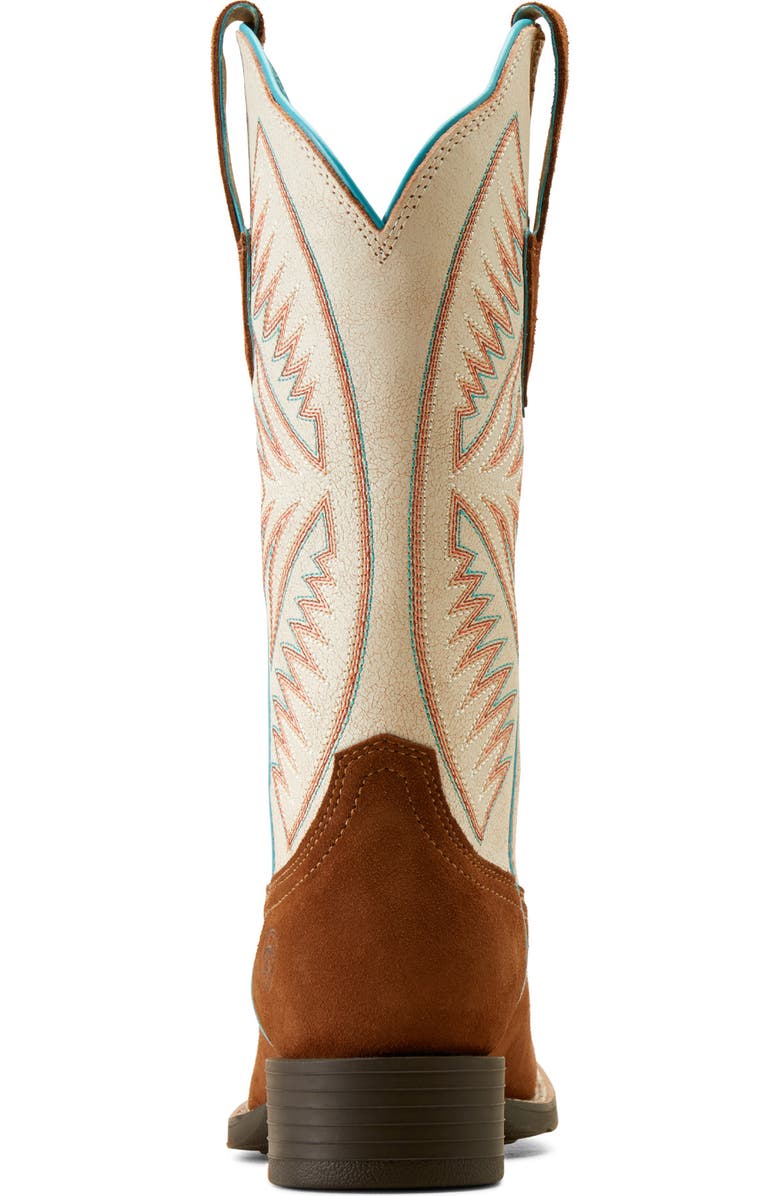 Ariat Round Up Ruidoso Leather Cowboy Boot, Alternate, color, Brown