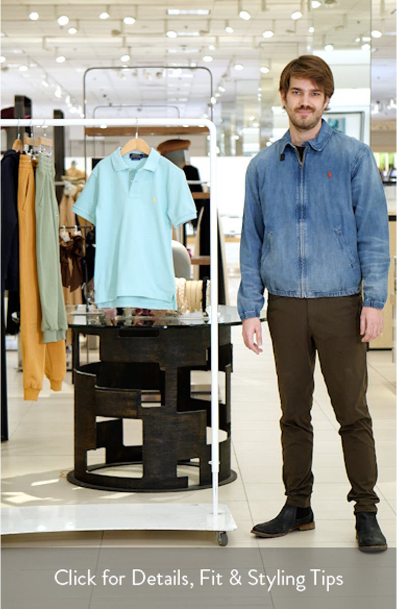 Kids' Solid Cotton Piqué Knit Polo, sales video thumbnail