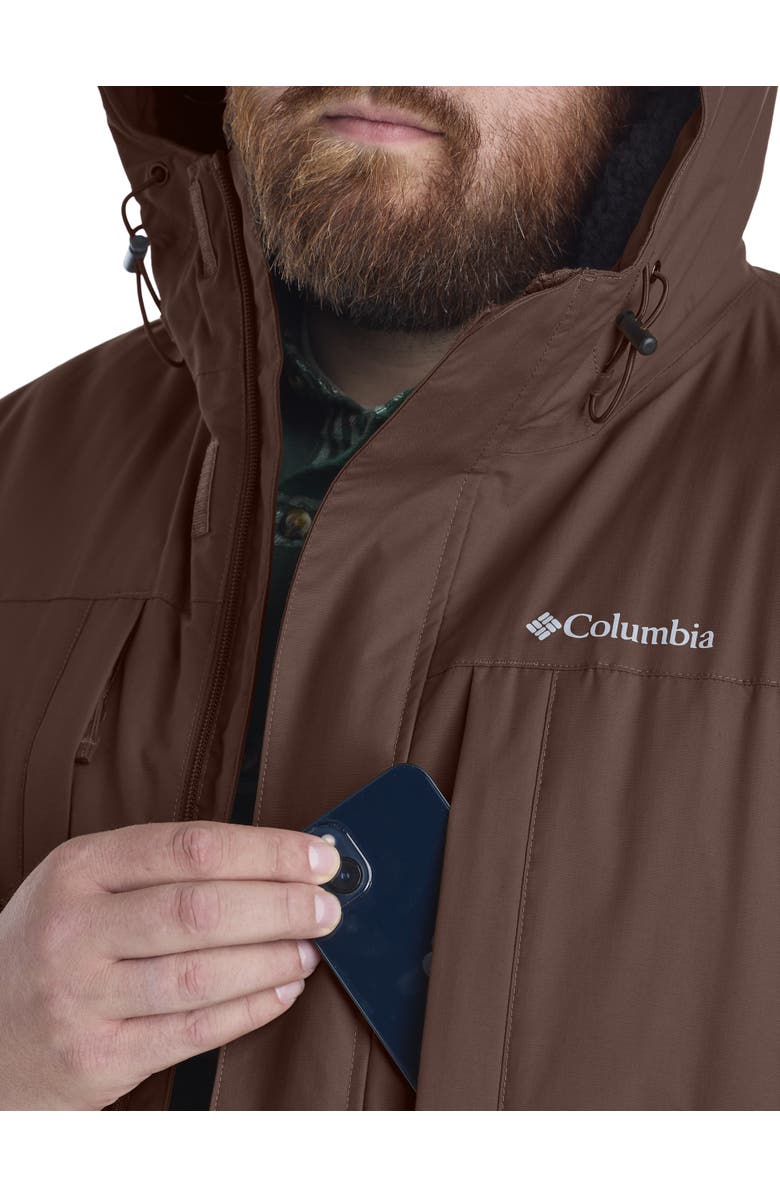Columbia Big & Tall Landroamer Lined Jacket, Alternate, color, Tobacco