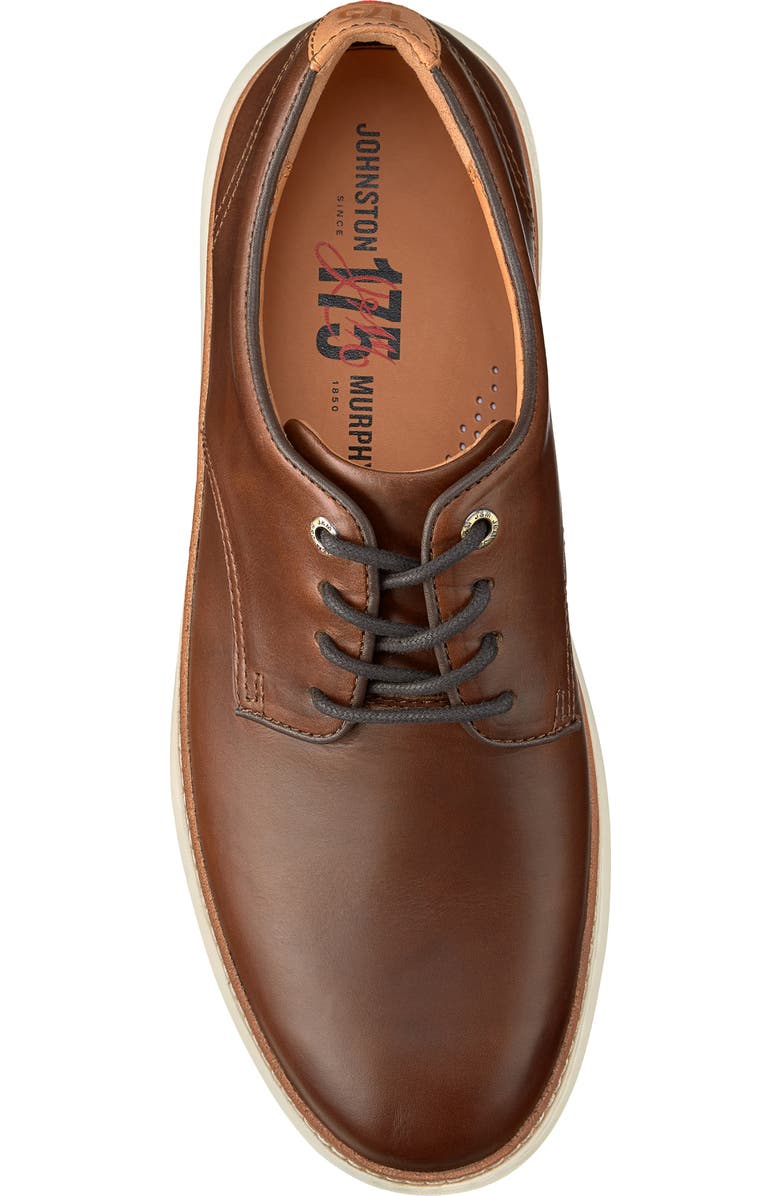 Johnston & Murphy McGuffey 2 175th Plain Toe Derby, Alternate, color, Tan Oiled American Full Grain