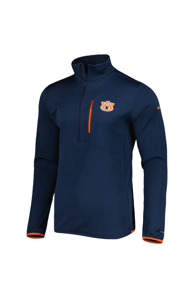 Columbia Men's Columbia Navy Auburn Tigers Park View Omni-Wick Half-Zip Top, Alternate, color, Navy